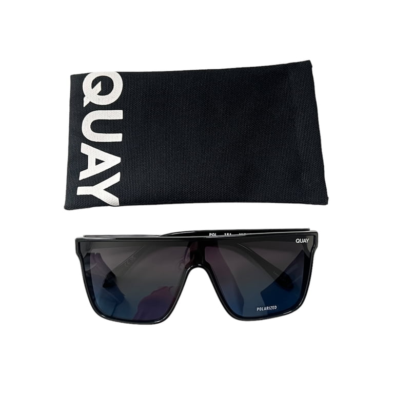 Quay Australia Nightfall Extra Large Sunglasses Polarized 