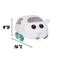 thumbnail image 3 of Pui Pui Molcar 16-Inch Shiromo, Ultrasoft Stuffed Animal Large Plush Toy, Gift for Kids Girls Boys Collectors Ages 3 4 5 6 7+, 3 of 8