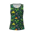 thumbnail image 4 of Gaeub Dinosaurs Women's Workout Tank Tops Lightweight Sleeveless Shirts for Women for Athletic Running Tennis Yoga - XX-Large, 4 of 9