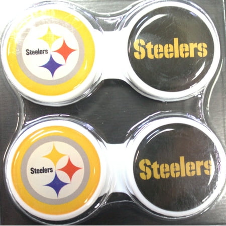 Pittsburgh Steelers 2 Pack Contact Lens Case