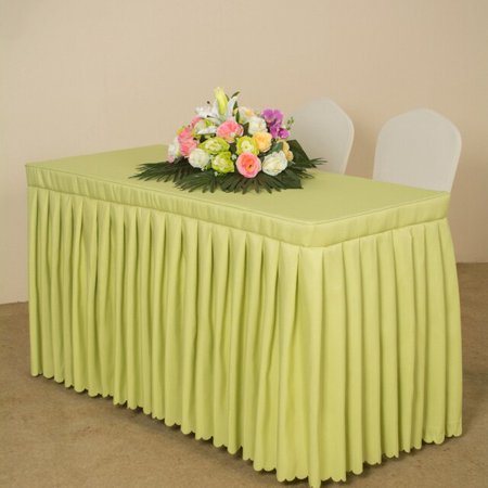 

dosili Meeting Room Tablecloth Set Hotel Training Office Exhibition Activity Rectangular Table Skirt Sign In Tablecloth Customized