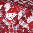 thumbnail image 4 of Hitime Juego de Sábanas Navideñas 3 Piezas Tamaño Individual, Bolsillos Profundos 16 Pulgadas, Microfibra de Poliéster Suave con Estampado Festivo, Ideal para Decoración y Regalo, 4 of 8