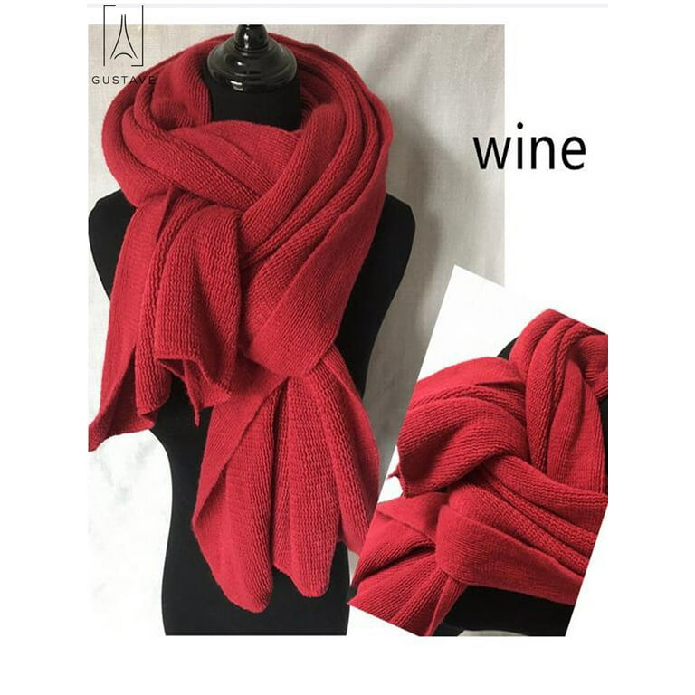 New Winter Warm Cashmere Scarf Women Dual-Use Blanket Fashion