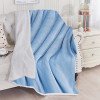 Manta polar de doble capa - Manta reversible de franela y felpa para sofá, 100 x 70 cm, edredón cálido de invierno en gris, azul marino, verde, rojo, blanco y rosa.