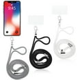 thumbnail image 1 of 3 Pieces Universal Mobile Phone Lanyard Portable Cellphone Anti-drop Neck Hanging Rope Cord Strap Smartphone with Buckle, 1 of 7