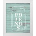 thumbnail image 1 of Murdock, Ramona 26x32 White Modern Wood Framed Museum Art Print Titled - Friends Mason Jar, 1 of 4