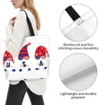 thumbnail image 2 of Yiaed 4th of July Gnomes Print Handbag for Women Tote Purse Shoulder Bag Large Fashion Hobo Purse Handbag Shopping Tote, 2 of 5