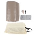 thumbnail image 2 of Cama Inflable, Bomba Recargable, Cómodo Colchón De Aire De Descanso De Tela De Franela, Puntos De Soporte Múltiples Engrosados ​​​​para Viajes, 2 of 7