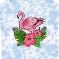 thumbnail image 4 of Inktastic Flamingo with Tropical Flowers Boys or Girls Toddler T-Shirt, 4 of 5