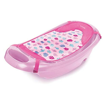 Summer Splish 'N Splash Newborn to Toddler Bath Tub, Pink (B081R2GQWR)