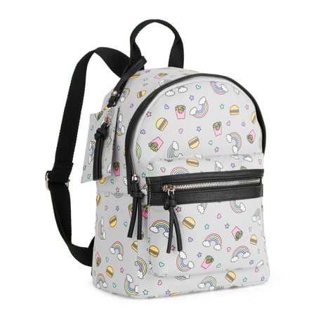 No Boundaries Novelty Printed Mini Dome Backpack