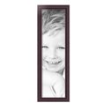 thumbnail image 2 of ArtToFrames 7" x 25" Cherry Picture Frame, 7x25 inch Red Wood Poster Frame (WOM-4095), Pack, 2 of 8