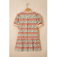 thumbnail image 6 of Women's White Tulip Floral Print Cotton Mini Dress – Perfect for Summer Vacations, XL, 6 of 12