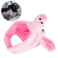 thumbnail image 4 of Tocado Divertido Del Animal Doméstico, Sombrero Divertido Del Animal Doméstico De La Felpa A La Moda Para El Animal Doméstico ANGGREK Gorro Pink Pig Talla Libre, 4 of 8