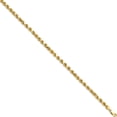thumbnail image 2 of 14K Yellow Gold 4.9mm Semi-Solid D/C Rope Chain (7 X 4.9) Made In Peru dh035-7, 2 of 5