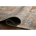 Loloi II Loren Collection LQ14 Brick / Multi Oriental Area Rug 8'4" x