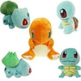 thumbnail image 4 of 4PC Set Pokemon Plush Toys Pikachu Bulbasaur Squirtle Charmander Action Toy 6", 4 of 11