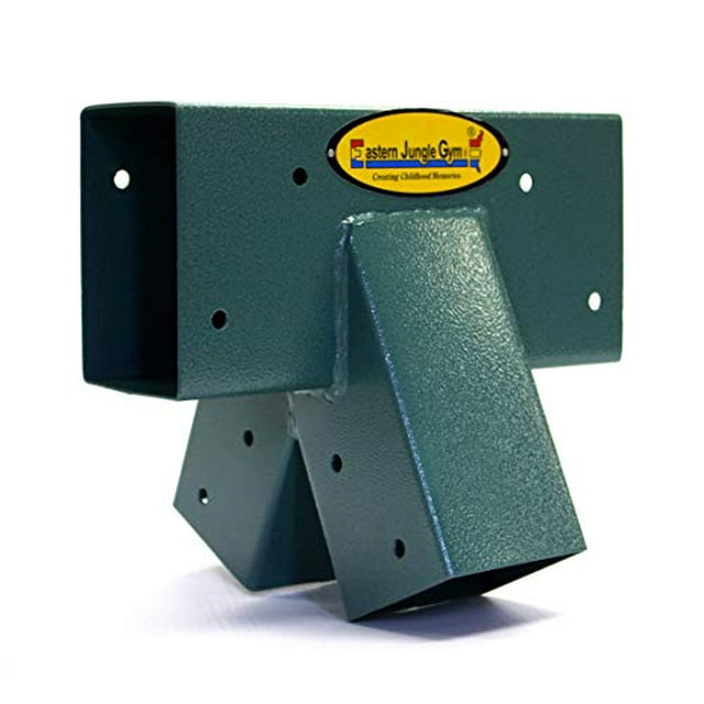Eastern Jungle Gym Easy 1-2-3 90° A-Frame Swing Set Bracket Heavy Duty for Ez, Simple Install - DIY Swing Set Parts