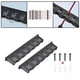 thumbnail image 3 of Organizador de pared para cañas de pescar, para 6 cañas, soporte para bastones de esquí Negro horizontal, 3 of 9