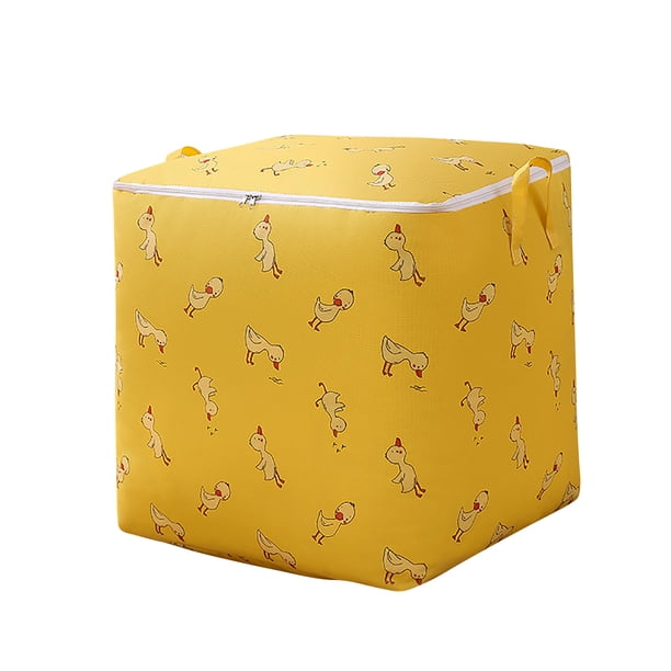 Xihbxyly Solo Productos Fabricados En Estados Unidos Bolsa de Almacenamiento de Colchas con Cremallera Bolsa de Colchas para Mover y Clasificar Ropa Caja de Almacenamiento para El Hogar