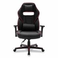 thumbnail image 4 of Alera BT-51593RED 15.91 in. to 19.8 in. Seat Height Racing Style Ergonomic Gaming Chair - Black/Red, 4 of 11