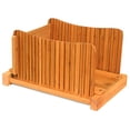 thumbnail image 1 of DB-Tech Bamboo Wood Compact Foldable Bread Slicer,6 ½ " - Narrow Version, 1 of 8