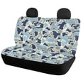 thumbnail image 2 of Pzuqiu Car Seat Covers Full Set Easy to Install Polyester, Compatible with SUV Seats Car Seats, for most Cars Truck, Fish Camouflage Pattern, 2 of 10