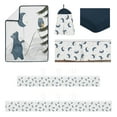 thumbnail image 2 of Sweet Jojo Designs Moon Bear Boy, Girl, Unisex/Gender Neutral Crib Bedding + BreathableBaby Breathable Mesh Liner, 2 of 6