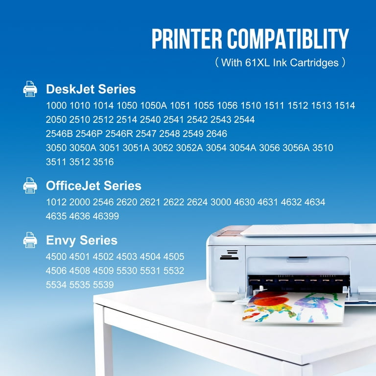 Compatible Tri-Color Ink Cartridge - High Yield for use in HP DeskJet 2547  All-in-One
