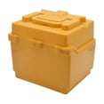 thumbnail image 2 of Caja de batería para bicicleta eléctrica, caja de almacenamiento de batería, estuche de batería, soporte de batería para Amarillo, 2 of 9