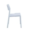 thumbnail image 3 of Porthos Home Brock Stackable Dining Chairs, Overall Plastic (Set of 2), 3 of 6