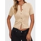 thumbnail image 4 of Suéter PRETTYGARDEN 2025 Top Corto Beige de Manga Corta Talle S, 4 of 6