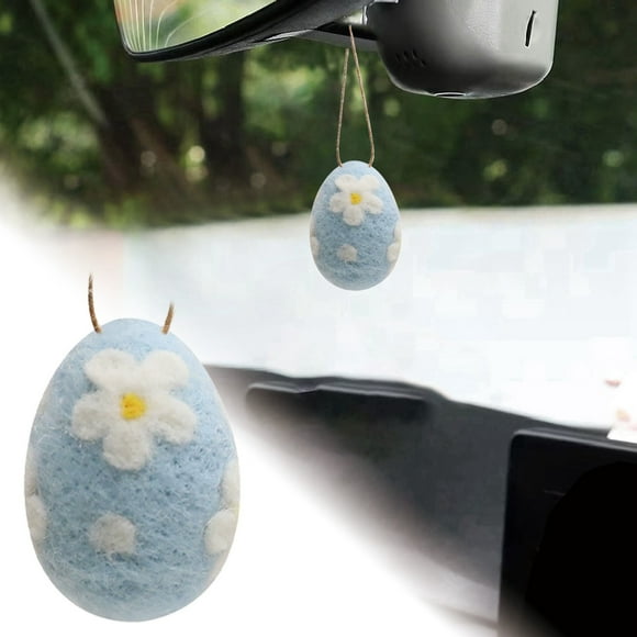 Huevos de Pascua de imitación de lana ¡Alegra tu Pascua con diseños únicos, suaves y coloridos!