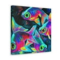 thumbnail image 5 of "Neon Tetra Reflection" - Canvas, 5 of 25
