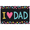 2A, variant on Colorful Hearts I Love Dad Chalkboard Banner for Father's Day Family Celebration Home Decoration