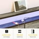 thumbnail image 4 of Bed frame with storage headboard and 4 drawers LED light metal platform noiseless mattress base with sturdy metal slats support My Lux Decor Round, 4 of 9
