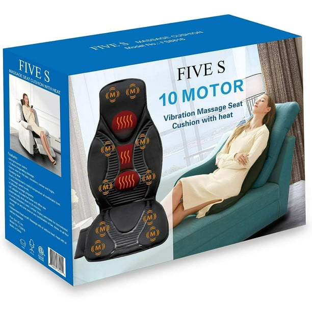 ObusForme Back Support Massage Cushion with Heat Walmart