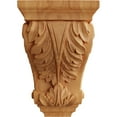 thumbnail image 2 of Ekena Millwork 8 1/2"W x 6 1/2"D x 14"H Large Wide Acanthus Wood Corbel, Red Oak, 2 of 4