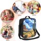 thumbnail image 5 of Disketp Western Desert Cactus Bolsa Térmica Estampada para Almuerzo, Lonchera para Hombres y Mujeres Adultos, 5 of 7