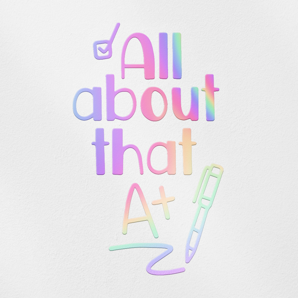 Transparent Decal Stickers Of That A+ (Hologram) Premium Waterproof ...