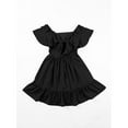 thumbnail image 5 of TQWQT Dresses for Girls Summer Basic Formal Dress Kids Square Neck Size Cute Girls Dresses Tween Girls Clothes Trendy Summer Outfits, 5 of 7