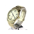 thumbnail image 2 of Mens Metal Dress Classic Round OG Luxury Analog Wrist Watch All Gold, 2 of 4