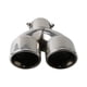 thumbnail image 3 of Tubo de escape del coche, tubo de escape de doble extremo Curva del tubo de escape del coche de acero inoxidable Salidas de escape de 63 mm Zefei Wu 9024735042228, 3 of 5