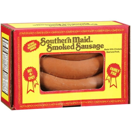 sausage maid southern spicy hot smoked oz