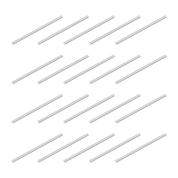 80Pcs M1x25mm 304 Stainless Steel Dowel Pin, Cylindrical Shelf Support Peg Pin