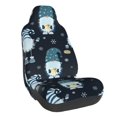 thumbnail image 1 of Wukai Gnome and Snowflakes Full Set Car Seat Covers with Soft Padding Universal Auto Front Seats Protector and Cushion Mat, 1 of 5