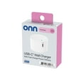 thumbnail image 6 of (3 pack) onn 20W Single USB-C Port Wall Charger, Fast Charging, USB-IF Certified, Foldable Plug, White - Compatible with iPhone 17/16/15 Series, Samsung Galaxy, Note, Pixel Devices iPad Pro, & More, 6 of 11