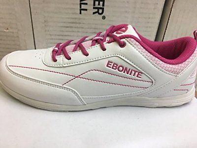 Ebonite Womens Milan White/Pink Bowling 