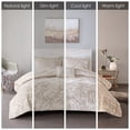 thumbnail image 2 of Cotton Bedding Set King/Cal King Velvet Comforter Set with Throw Pillow,Comforter Set, 2 of 12