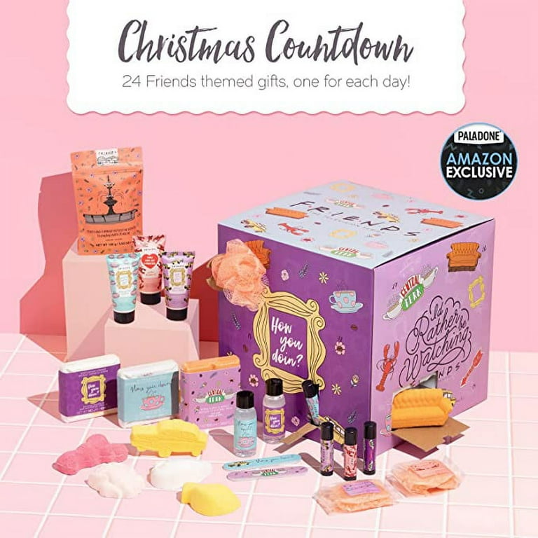 Paladone Friends TV Show 24 Beauty Days Advent Calendar Officially Licensed Merchandise